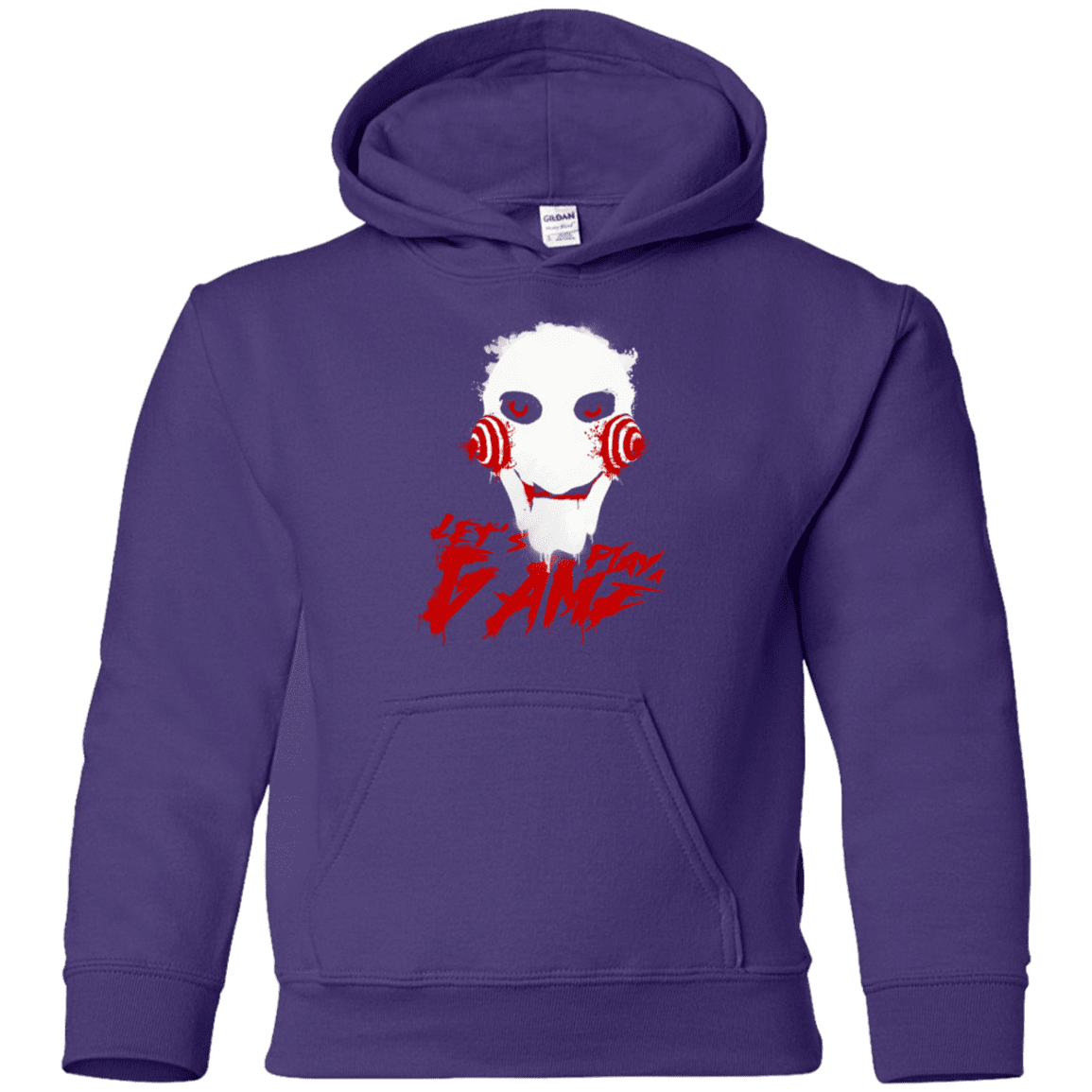 Sweatshirts Purple / YS Let's Play A Game Youth Hoodie