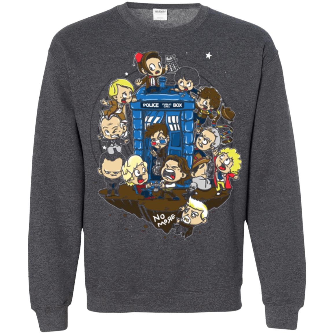 Sweatshirts Dark Heather / Small Let's Play Doctor Crewneck Sweatshirt