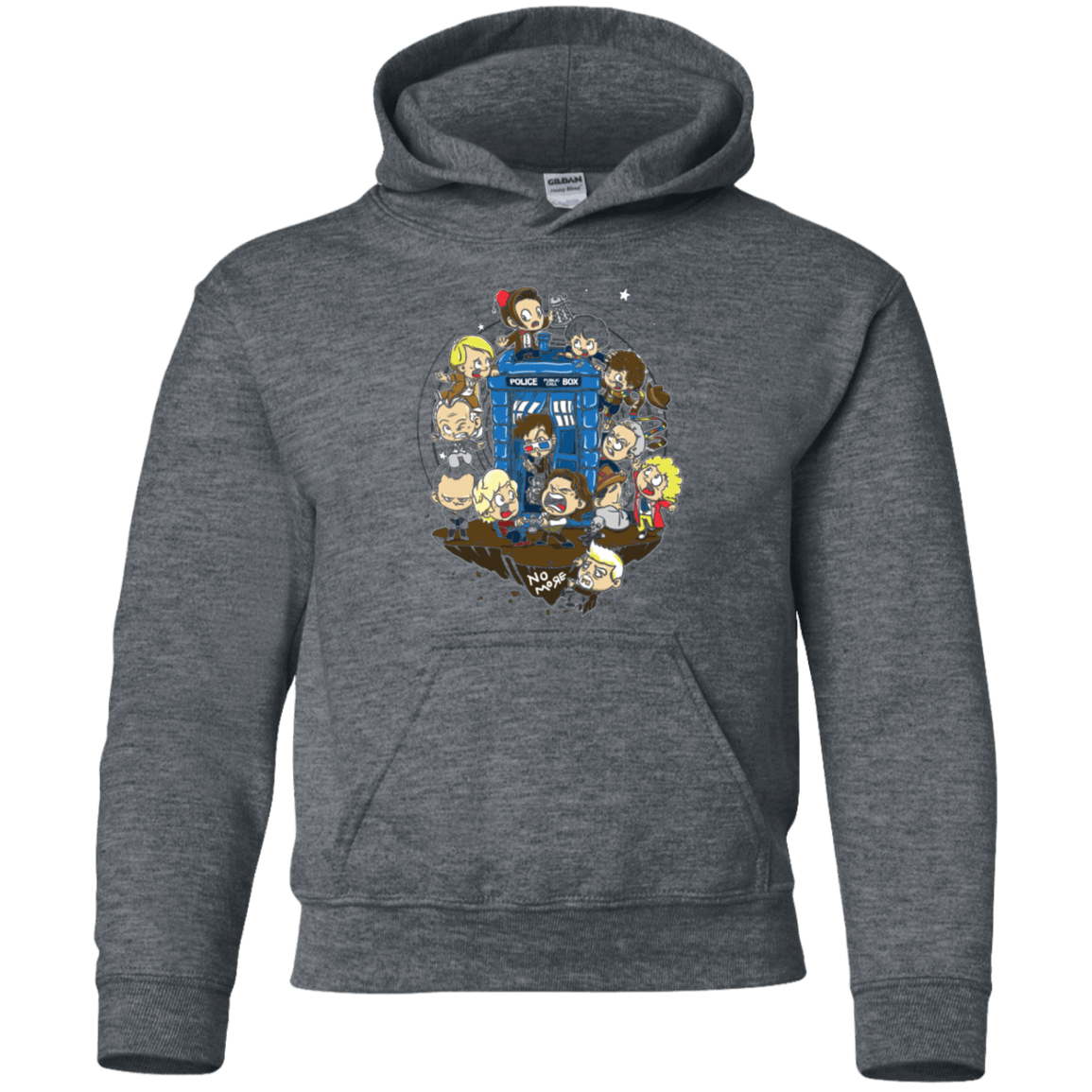 Sweatshirts Dark Heather / YS Let's Play Doctor Youth Hoodie