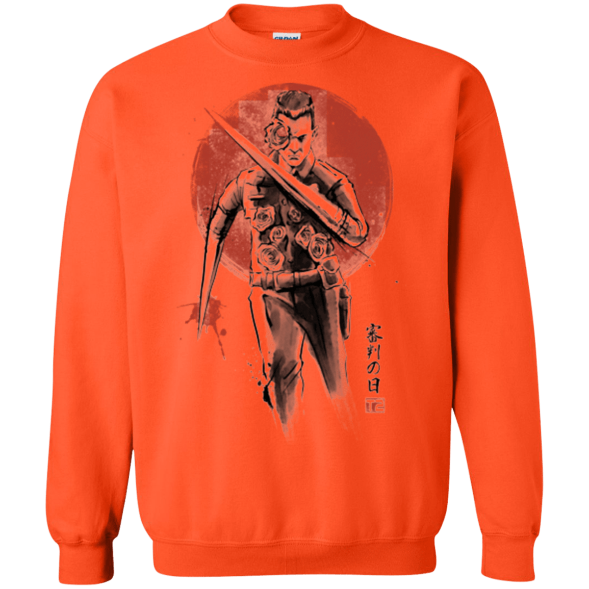 Sweatshirts Orange / Small Lethal Machine Crewneck Sweatshirt