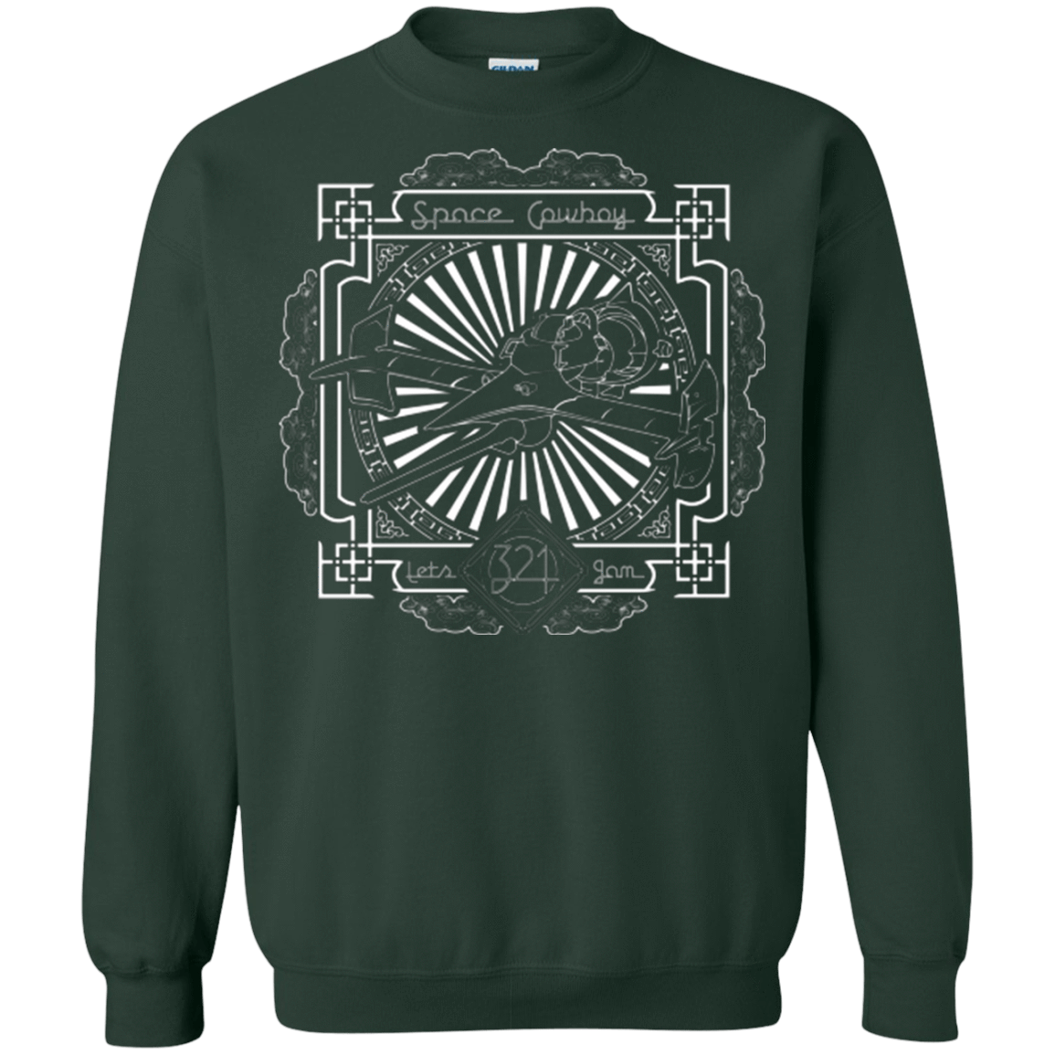 Sweatshirts Forest Green / Small Lets Jam 2 Crewneck Sweatshirt