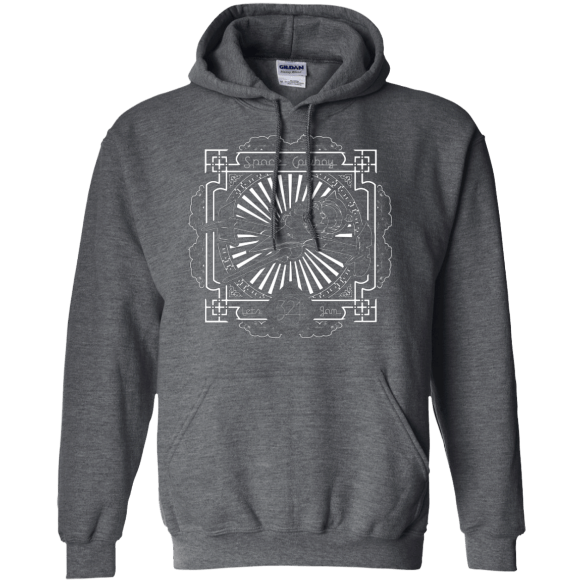 Sweatshirts Dark Heather / Small Lets Jam 2 Pullover Hoodie