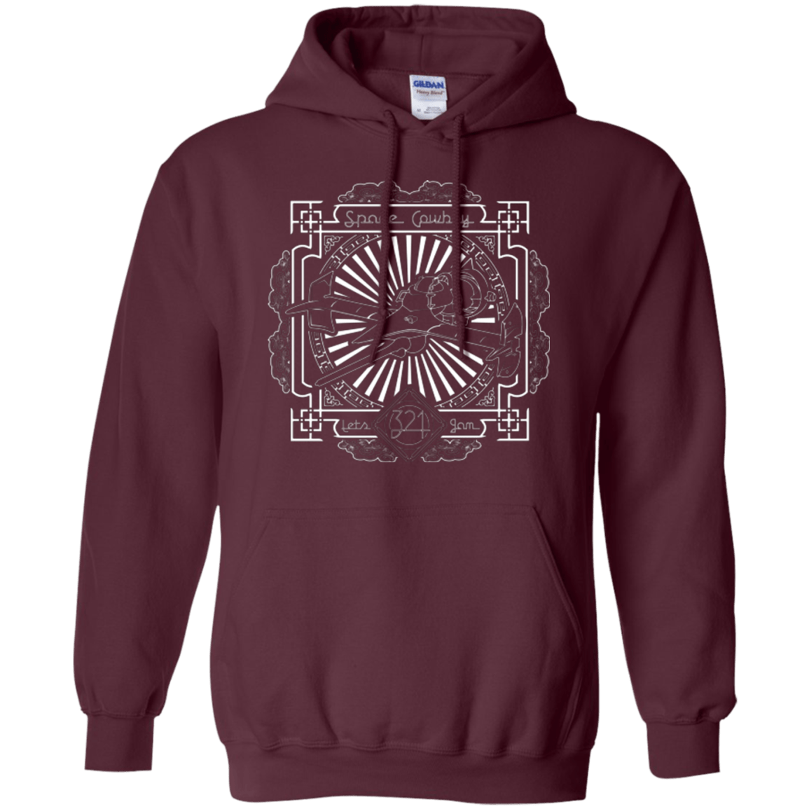 Sweatshirts Maroon / Small Lets Jam 2 Pullover Hoodie