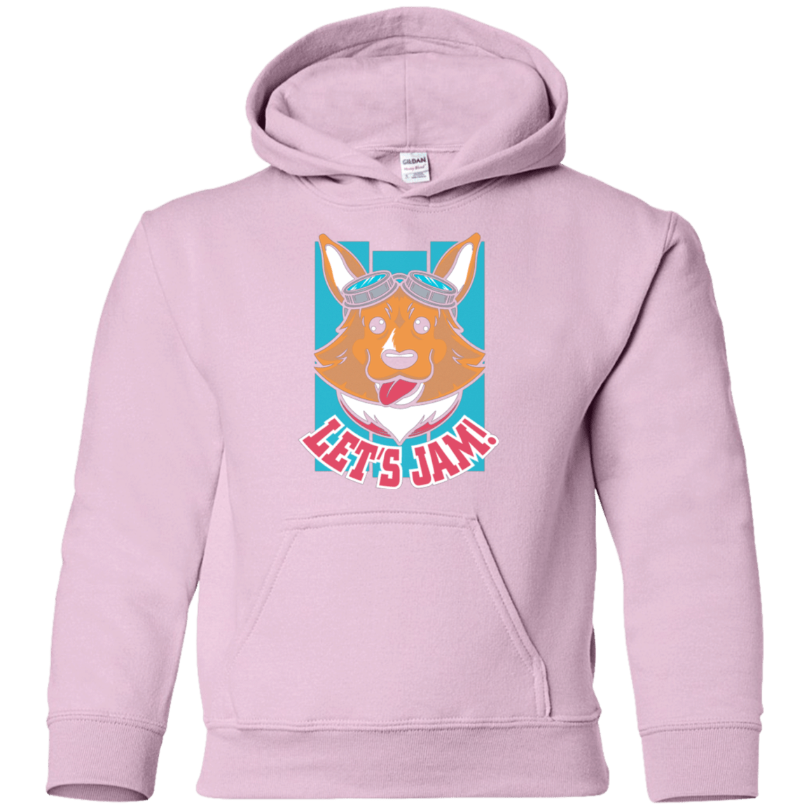 Sweatshirts Light Pink / YS Lets Jam (2) Youth Hoodie