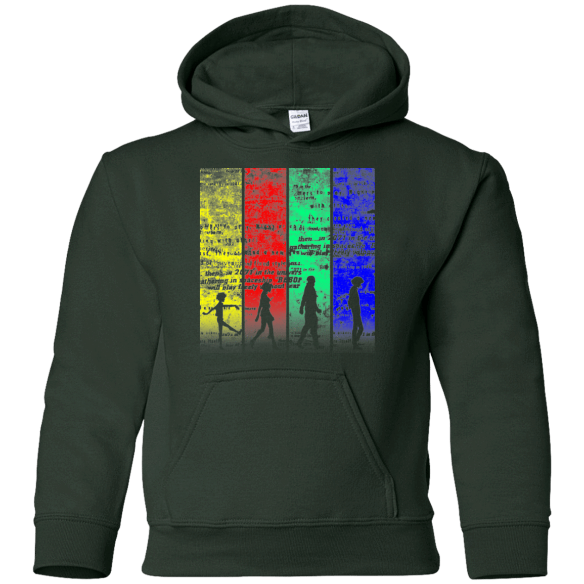 Sweatshirts Forest Green / YS Lets jam Youth Hoodie
