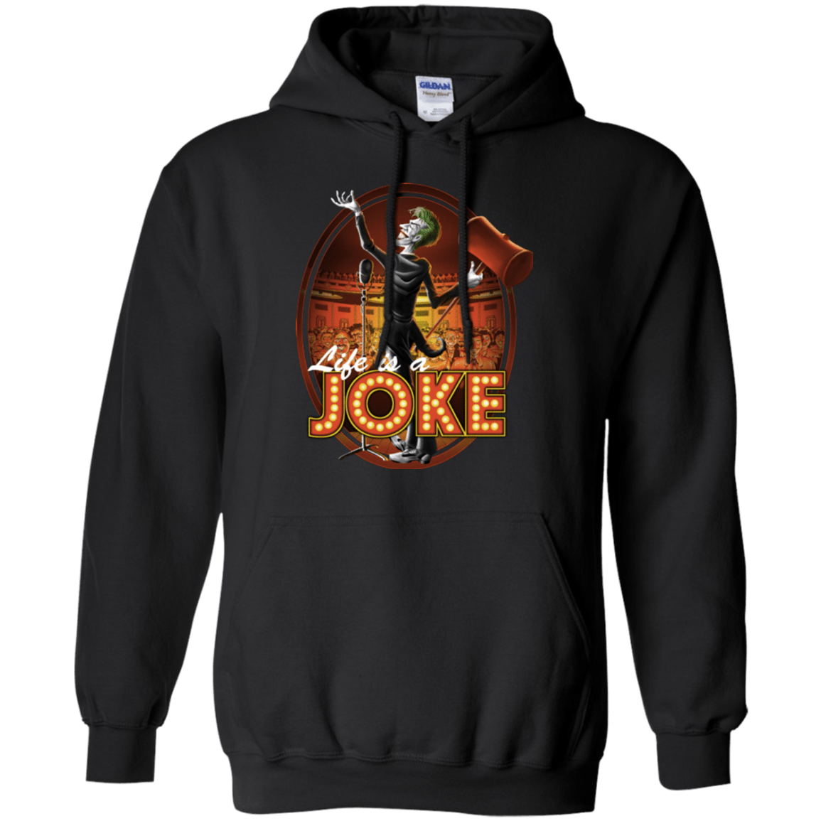 Sweatshirts Black / Small Life Is A Joke Pullover Hoodie