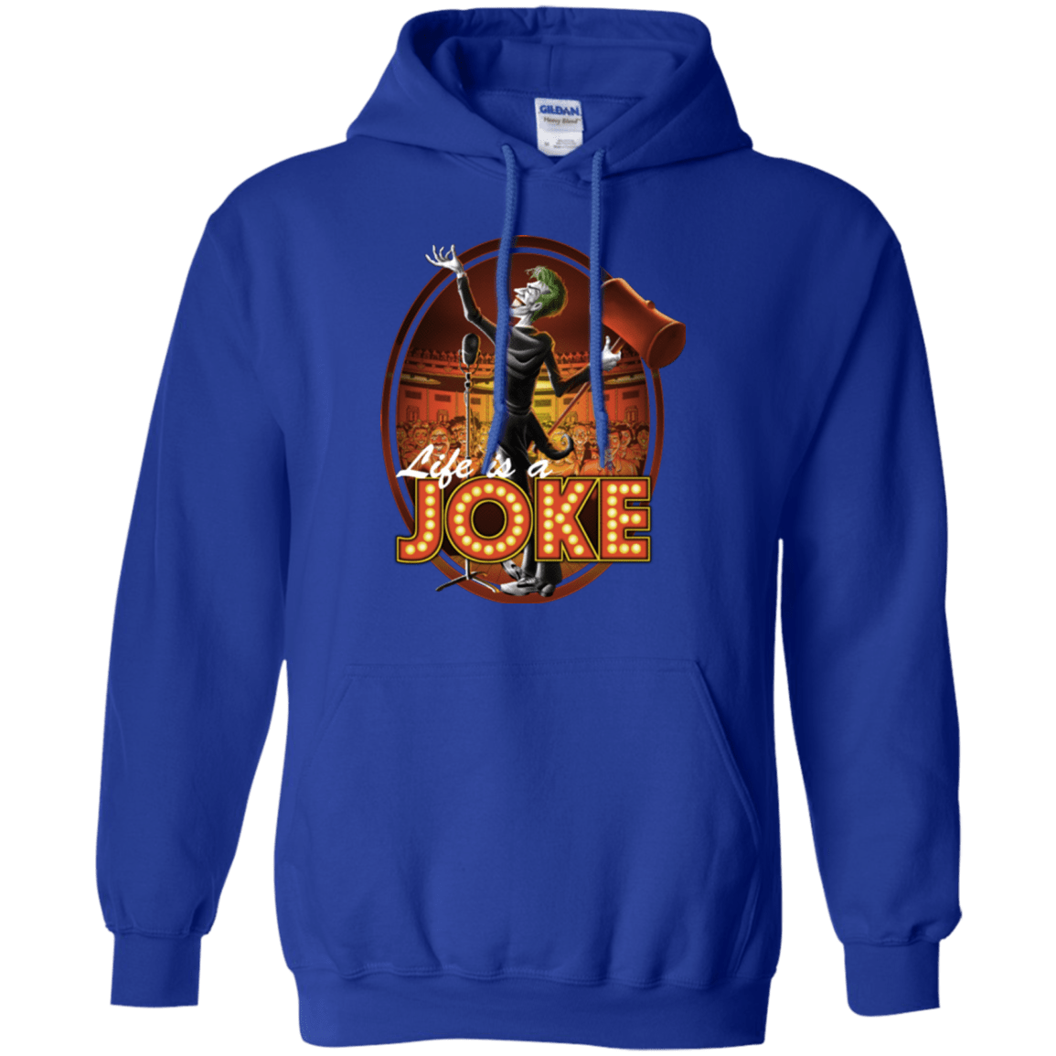 Sweatshirts Royal / Small Life Is A Joke Pullover Hoodie
