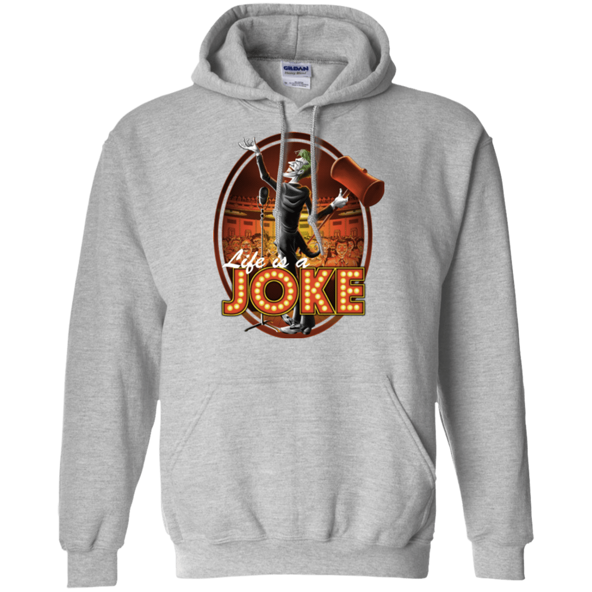 Sweatshirts Sport Grey / Small Life Is A Joke Pullover Hoodie