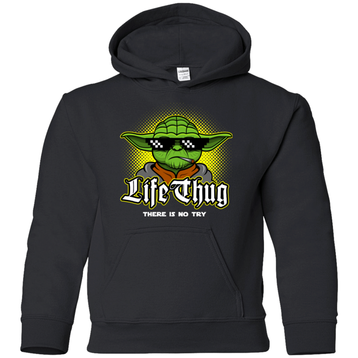 Sweatshirts Black / YS Life thug Youth Hoodie