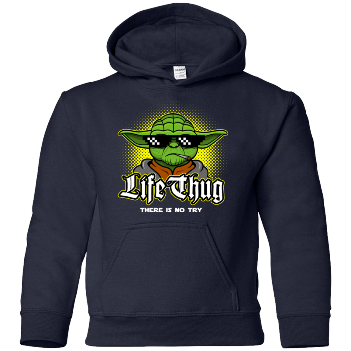Sweatshirts Navy / YS Life thug Youth Hoodie