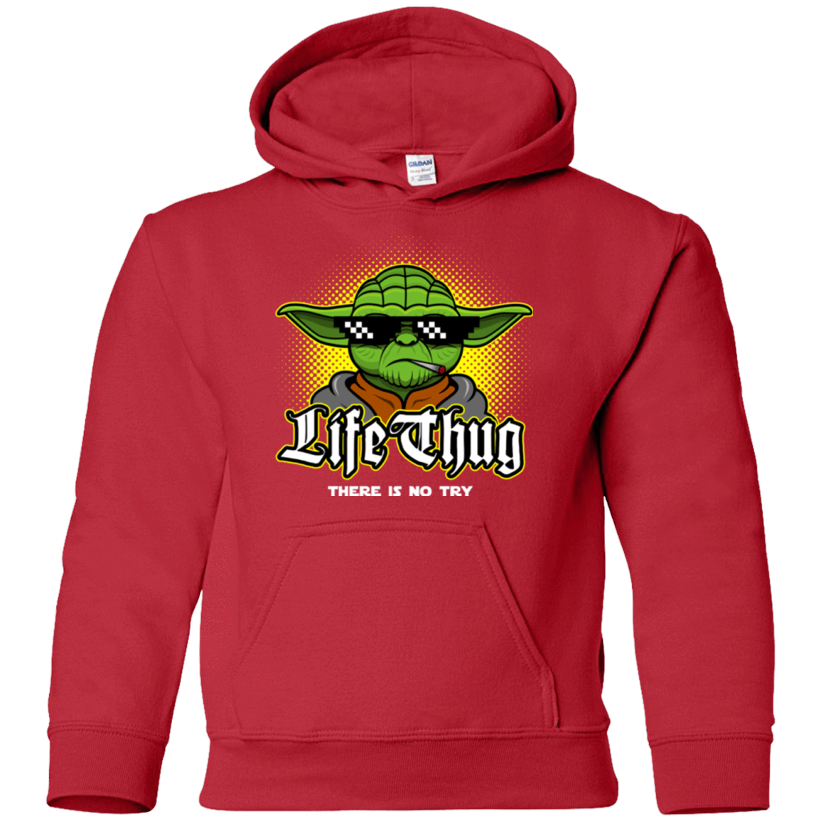 Sweatshirts Red / YS Life thug Youth Hoodie