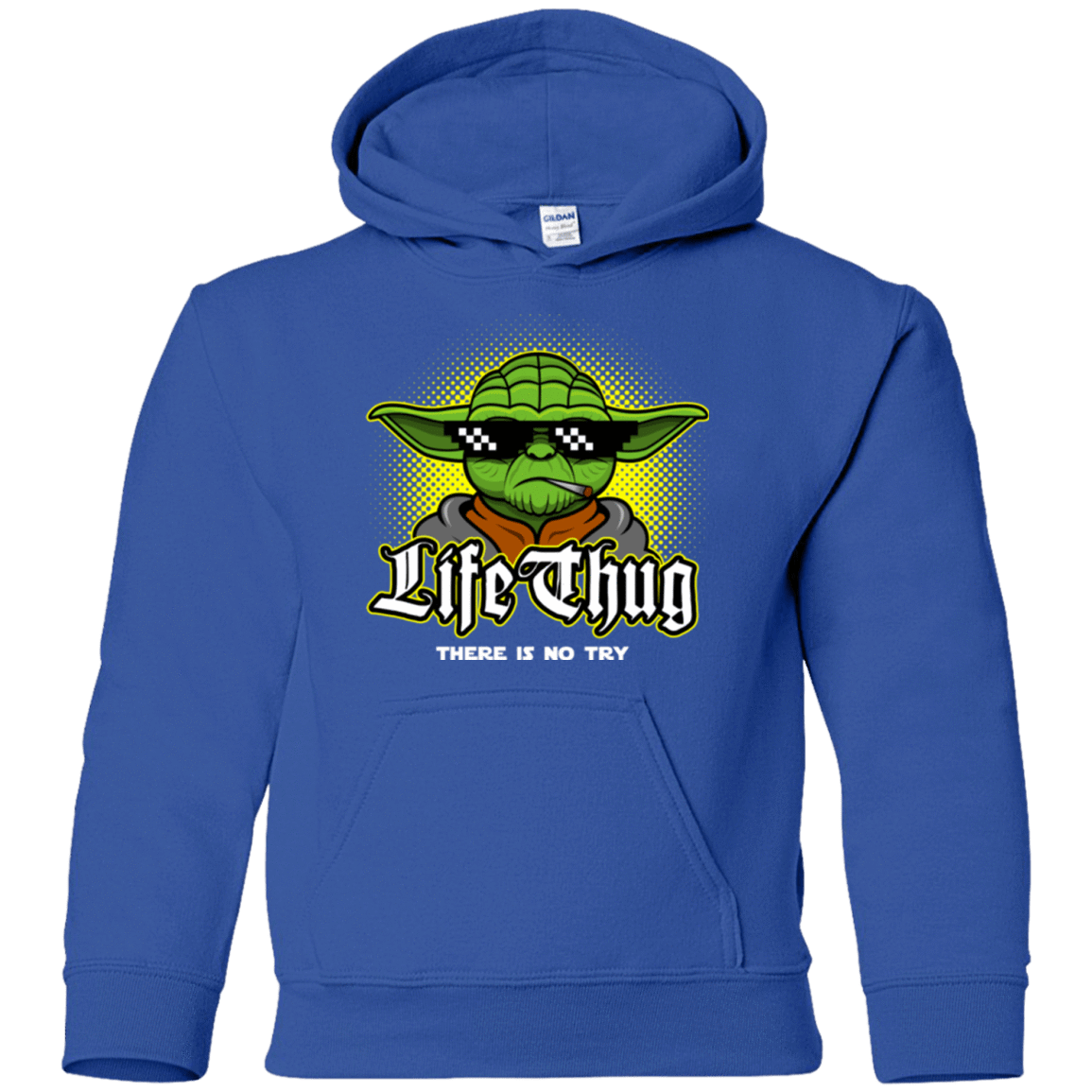 Sweatshirts Royal / YS Life thug Youth Hoodie