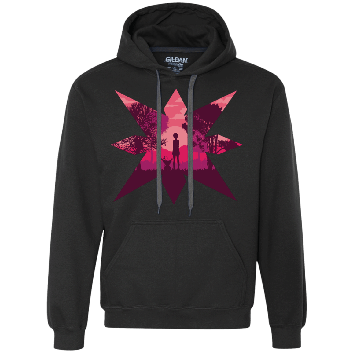 Sweatshirts Black / S Light Premium Fleece Hoodie
