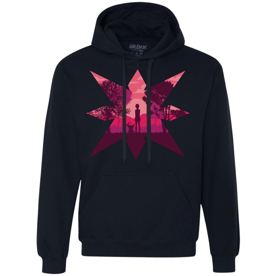 Sweatshirts Navy / S Light Premium Fleece Hoodie