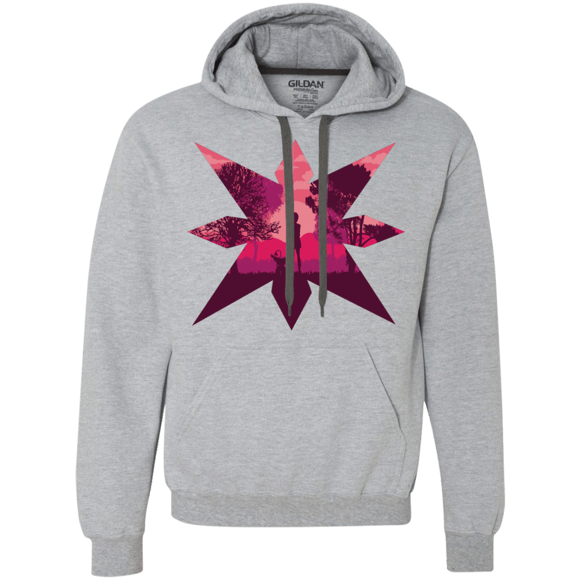Sweatshirts Sport Grey / S Light Premium Fleece Hoodie
