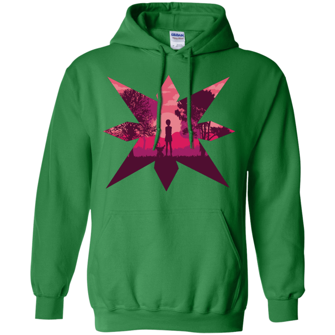 Sweatshirts Irish Green / S Light Pullover Hoodie