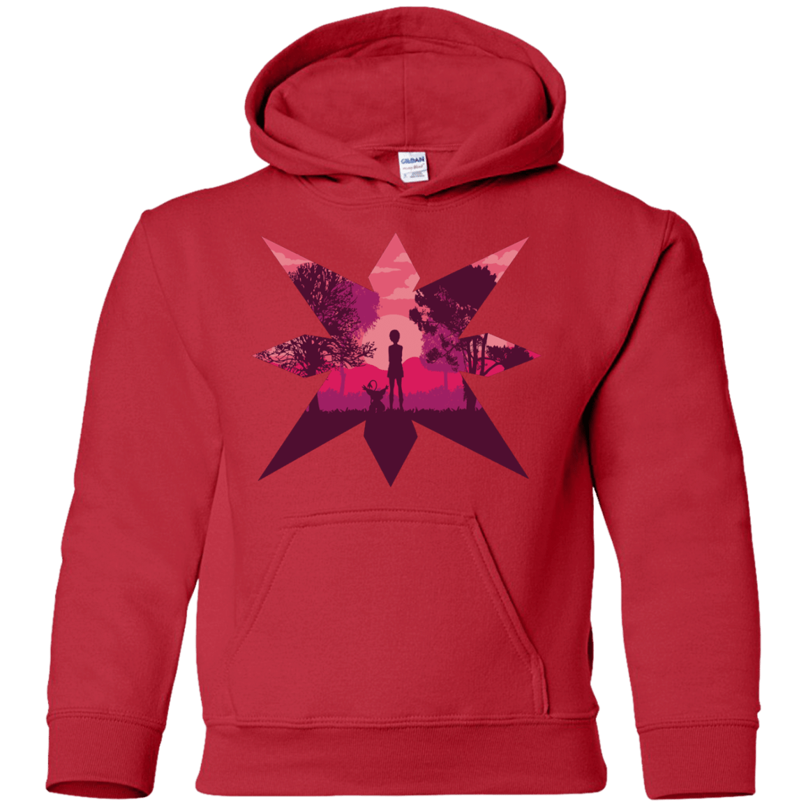 Sweatshirts Red / YS Light Youth Hoodie