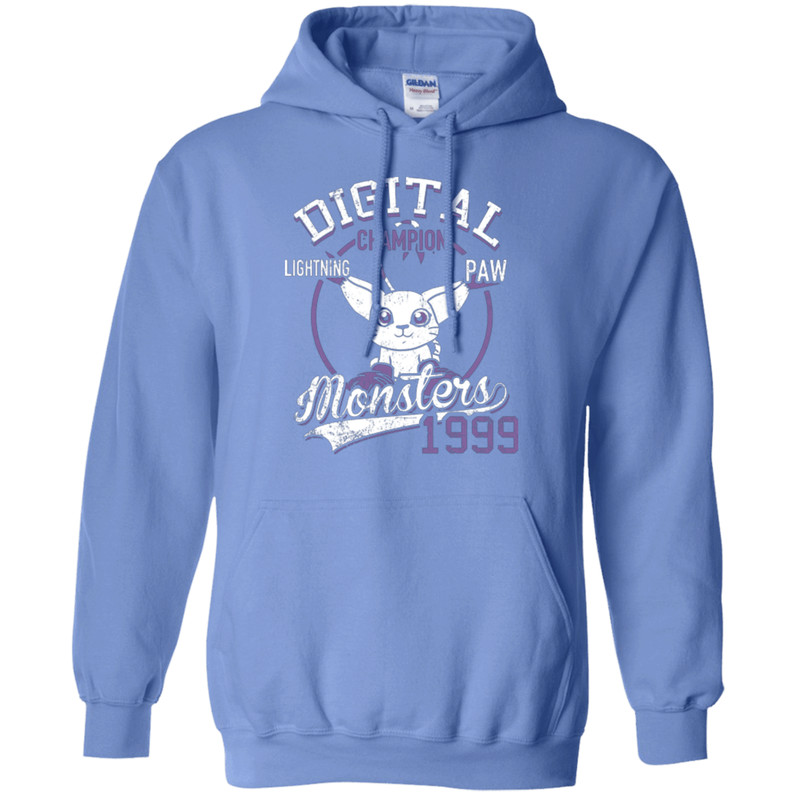 Sweatshirts Carolina Blue / Small Lightning Paw Pullover Hoodie