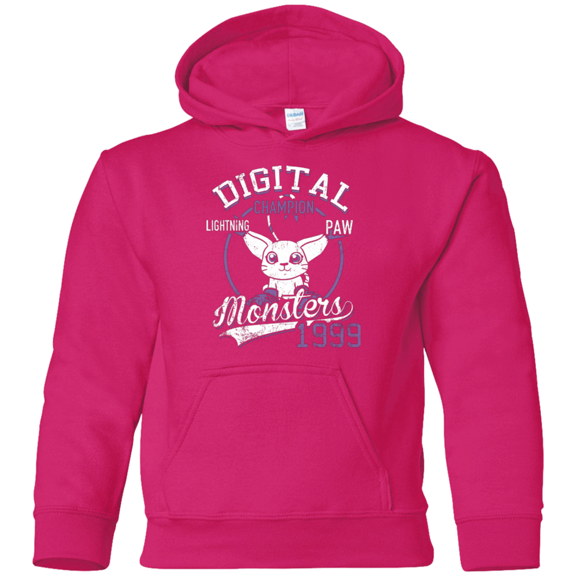 Sweatshirts Heliconia / YS Lightning Paw Youth Hoodie