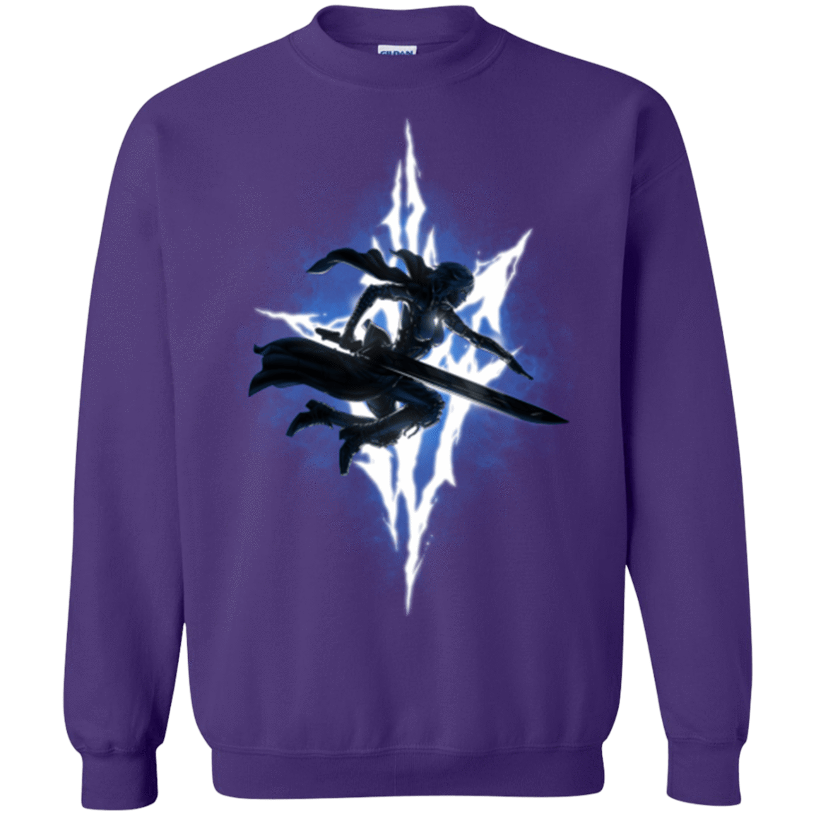 Sweatshirts Purple / Small Lightning Returns Crewneck Sweatshirt