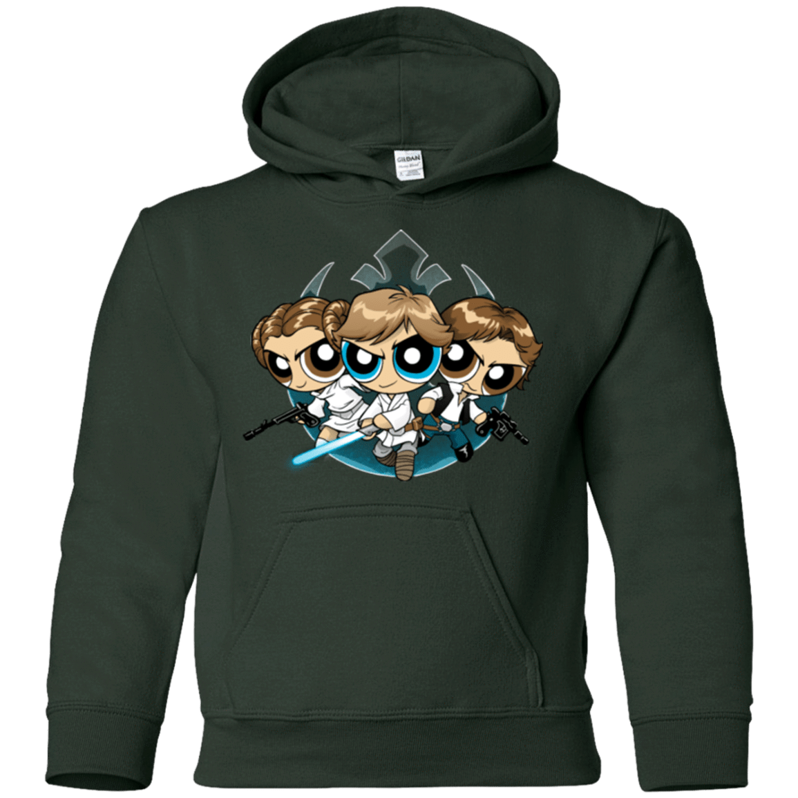 Sweatshirts Forest Green / YS Lightside Youth Hoodie