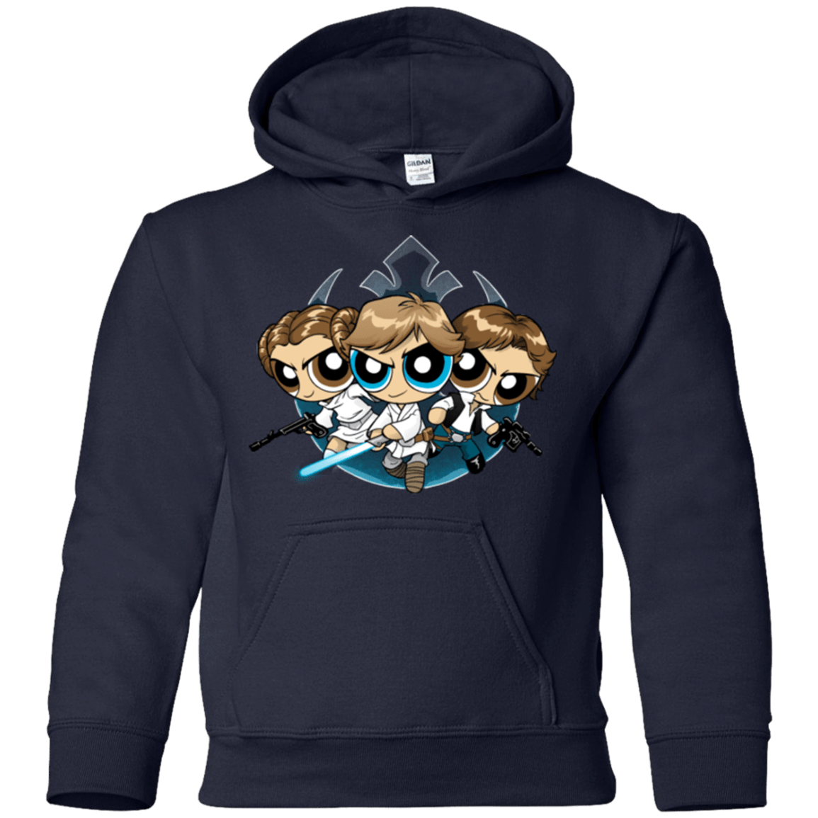 Sweatshirts Navy / YS Lightside Youth Hoodie