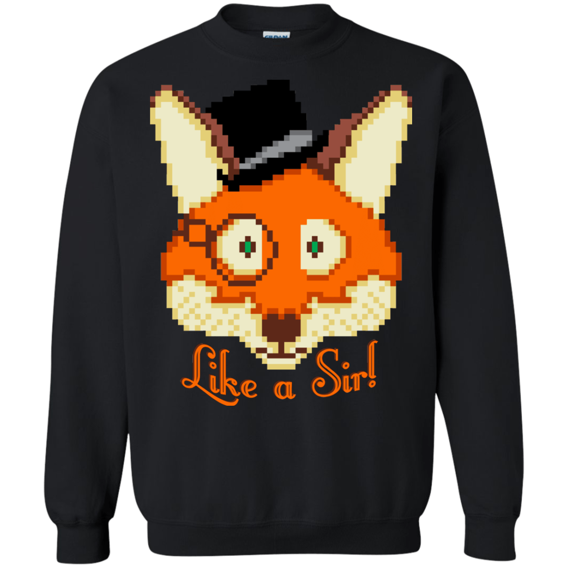 Sweatshirts Black / S Like A Sir Crewneck Sweatshirt