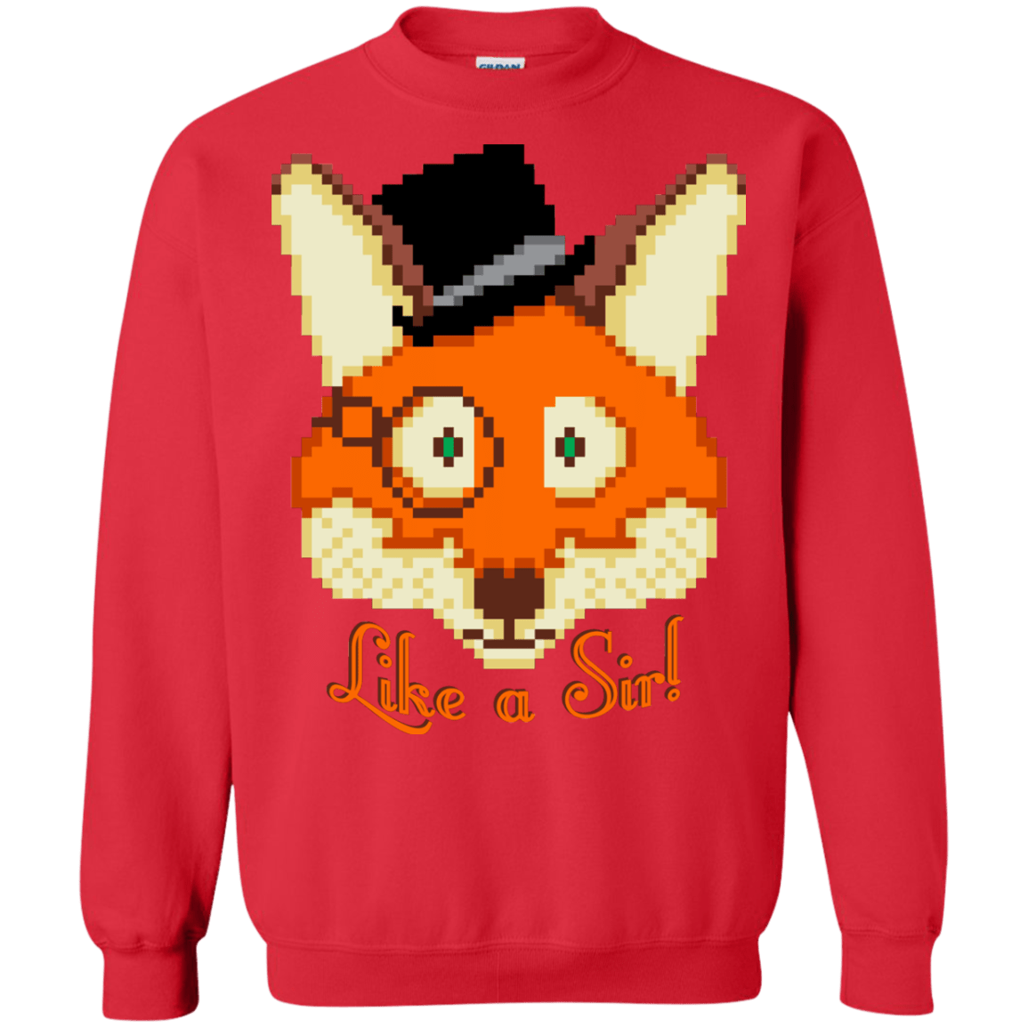 Sweatshirts Red / S Like A Sir Crewneck Sweatshirt