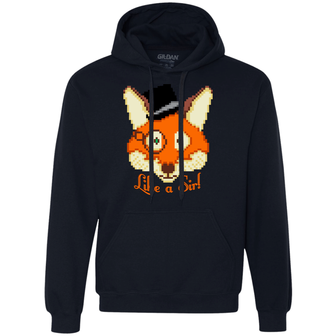 Sweatshirts Navy / S Like A Sir Premium Fleece Hoodie