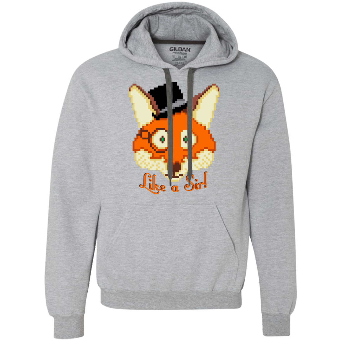 Sweatshirts Sport Grey / S Like A Sir Premium Fleece Hoodie
