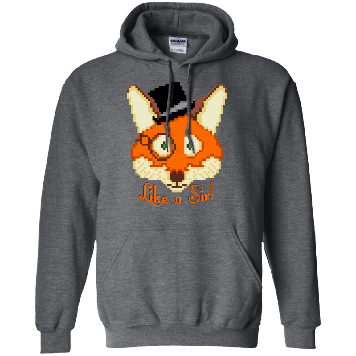 Sweatshirts Dark Heather / S Like A Sir Pullover Hoodie