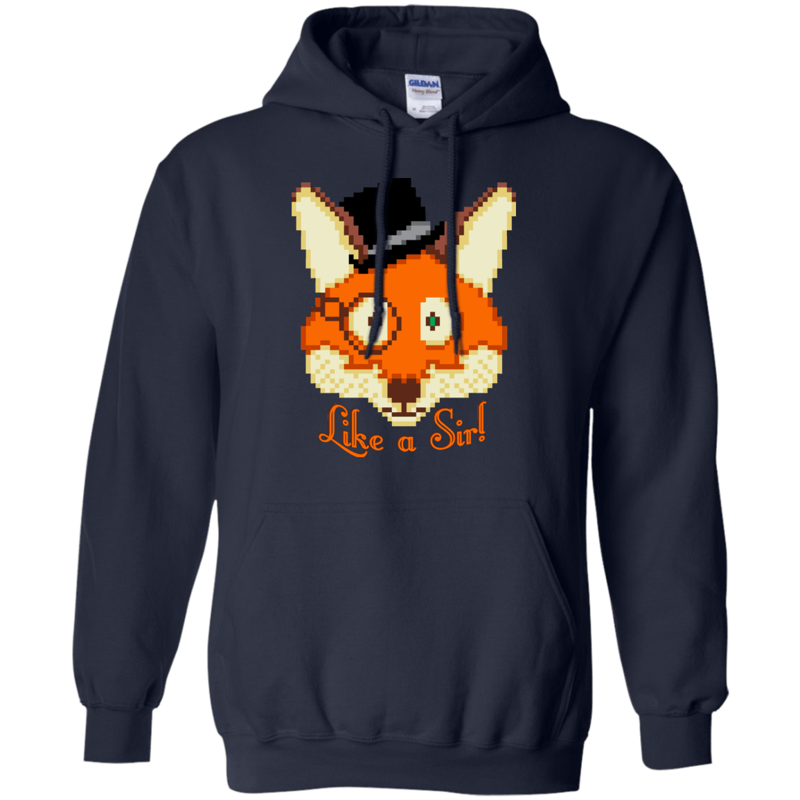 Sweatshirts Navy / S Like A Sir Pullover Hoodie