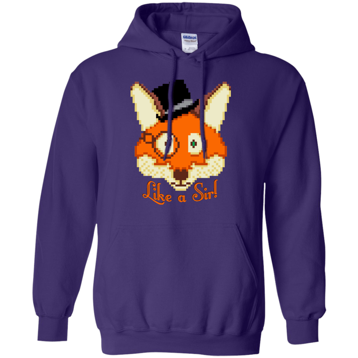Sweatshirts Purple / S Like A Sir Pullover Hoodie