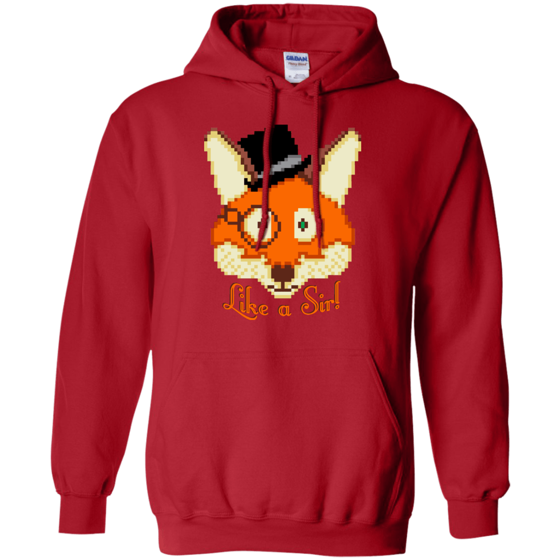 Sweatshirts Red / S Like A Sir Pullover Hoodie