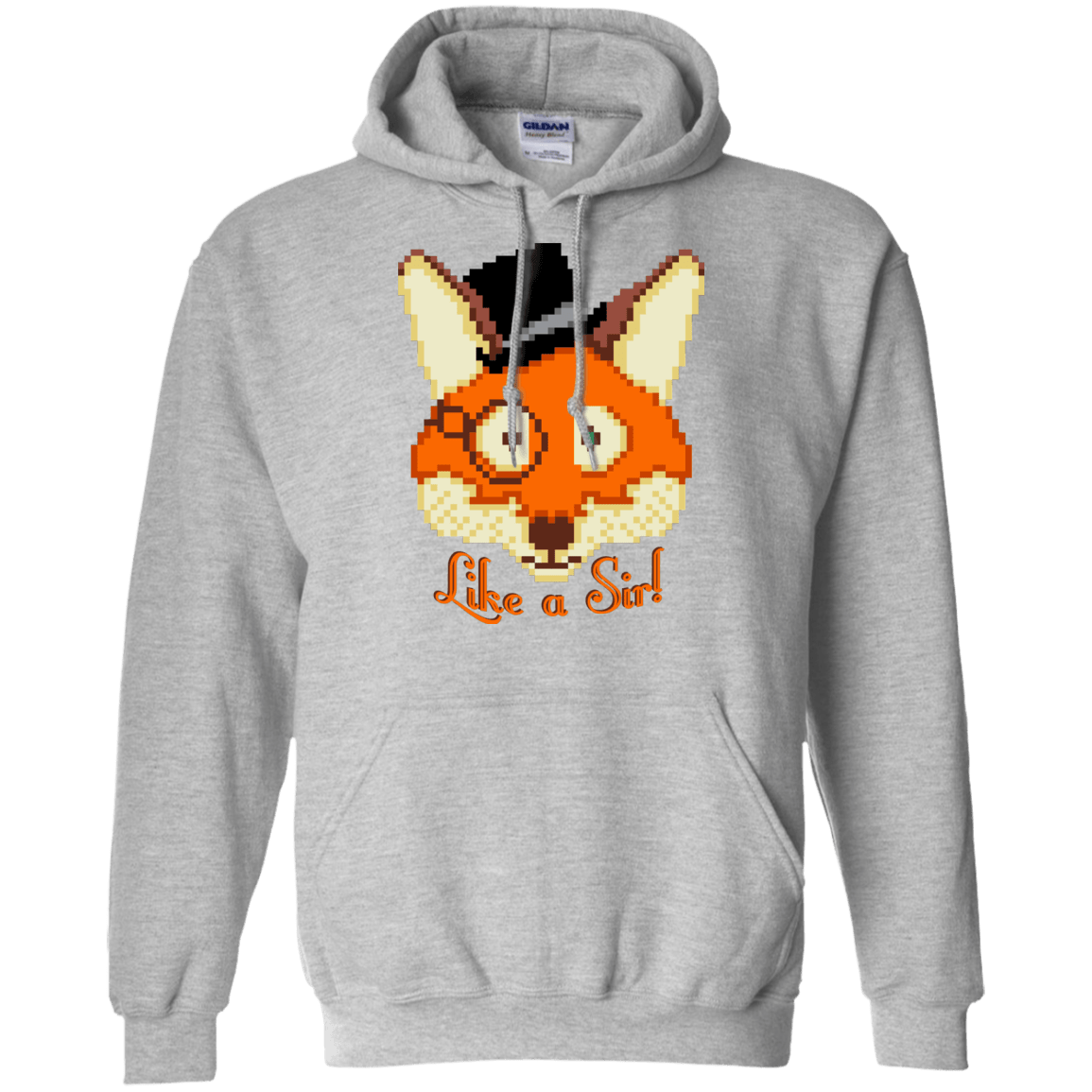 Sweatshirts Sport Grey / S Like A Sir Pullover Hoodie