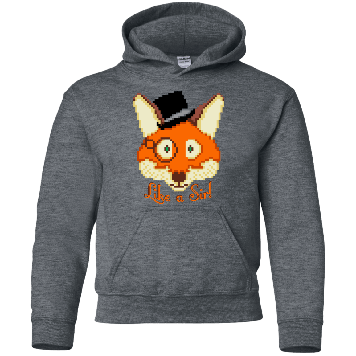 Sweatshirts Dark Heather / YS Like A Sir Youth Hoodie