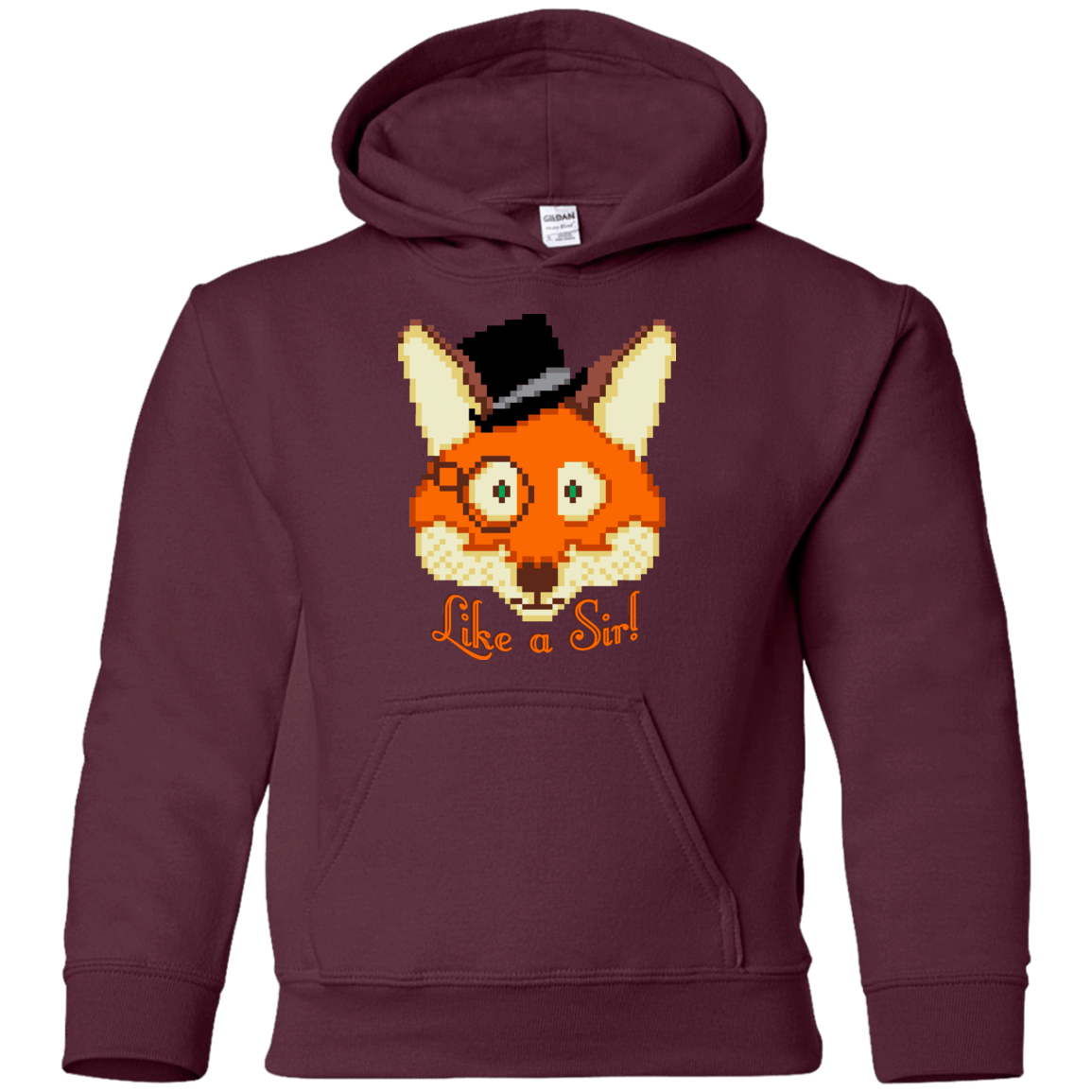 Sweatshirts Maroon / YS Like A Sir Youth Hoodie