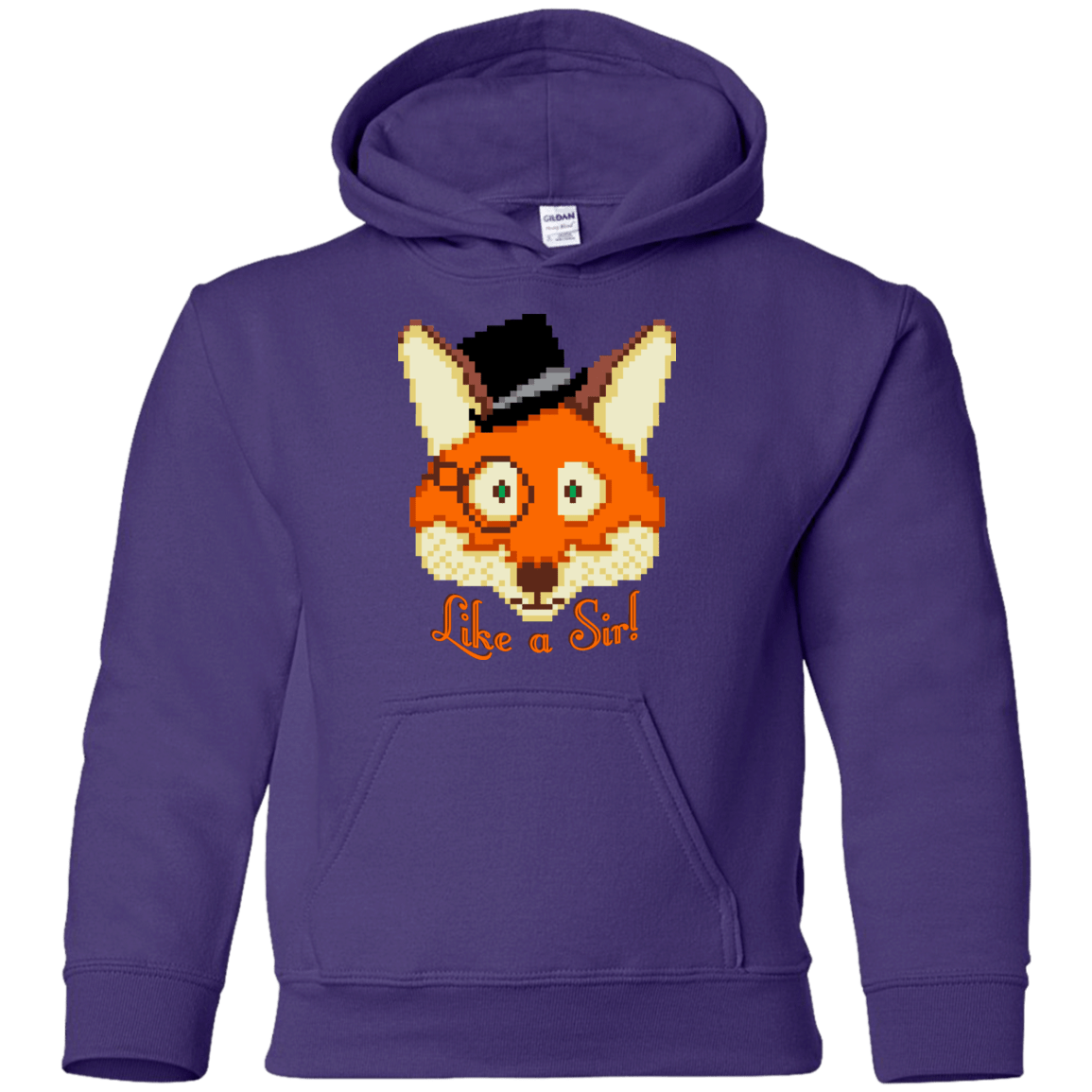 Sweatshirts Purple / YS Like A Sir Youth Hoodie
