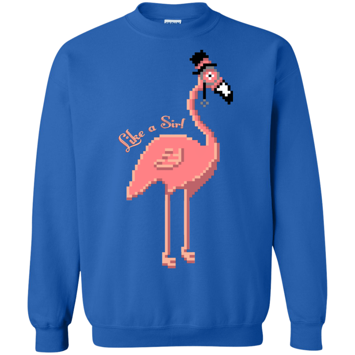 Sweatshirts Royal / S LikeASir Flamingo Crewneck Sweatshirt