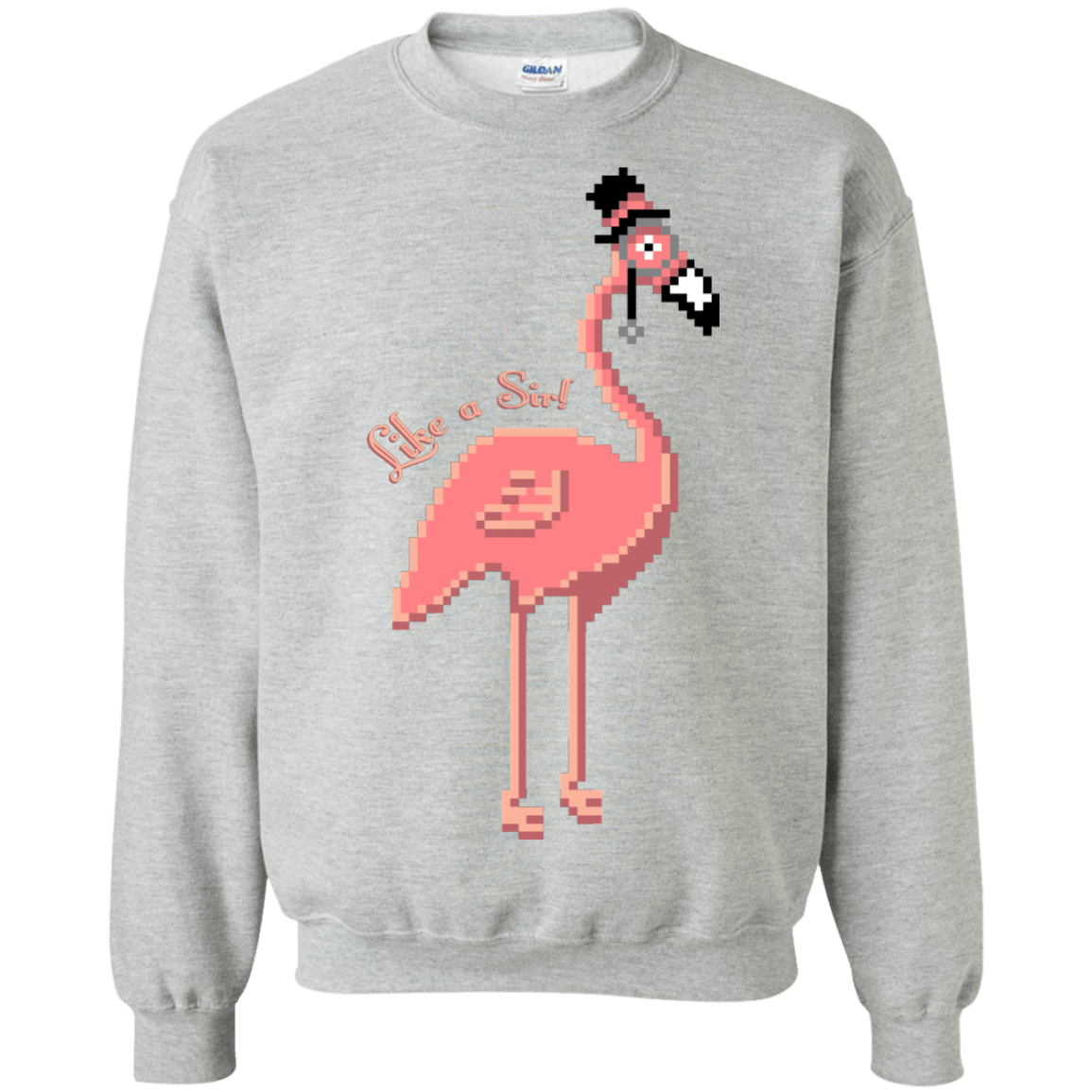 Sweatshirts Sport Grey / S LikeASir Flamingo Crewneck Sweatshirt