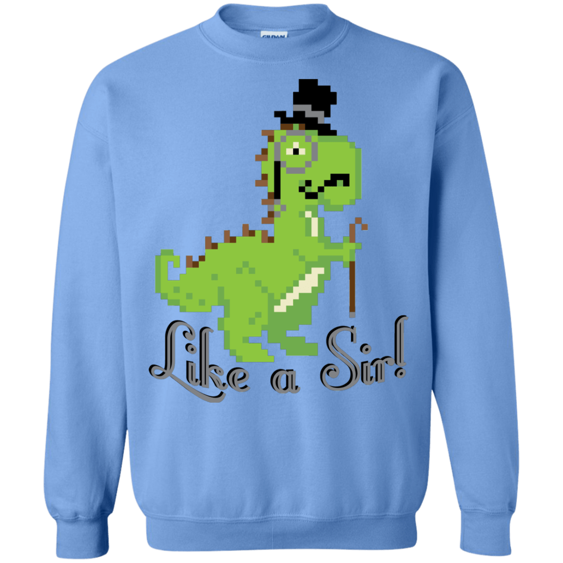 Sweatshirts Carolina Blue / S LikeASir T-Rex Crewneck Sweatshirt