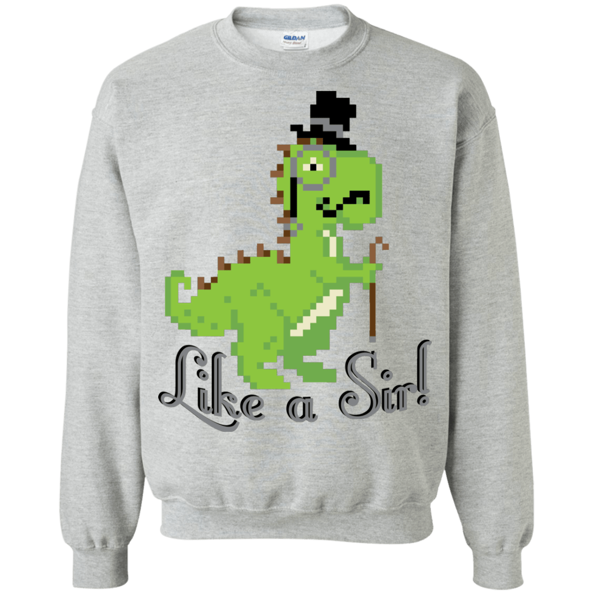 Sweatshirts Sport Grey / S LikeASir T-Rex Crewneck Sweatshirt
