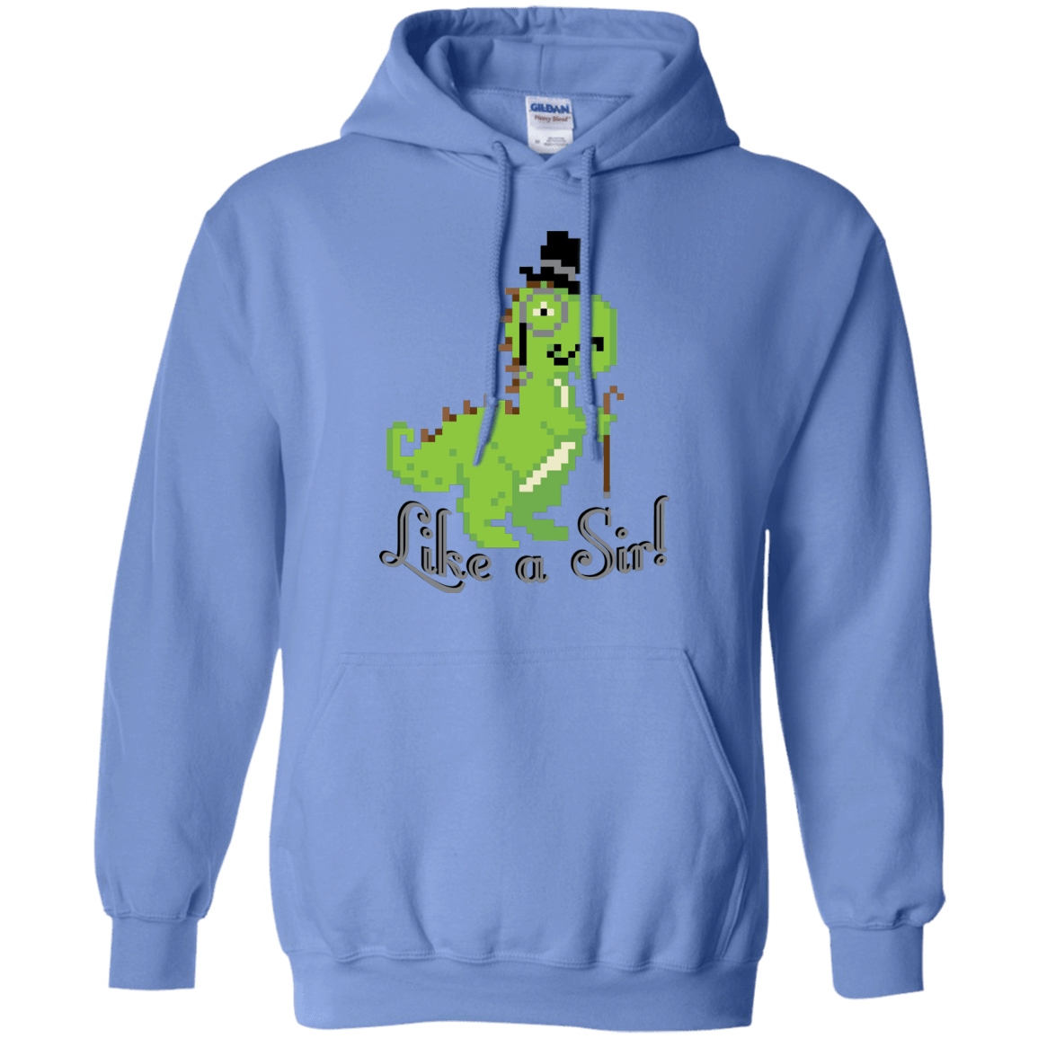 Sweatshirts Carolina Blue / S LikeASir T-Rex Pullover Hoodie