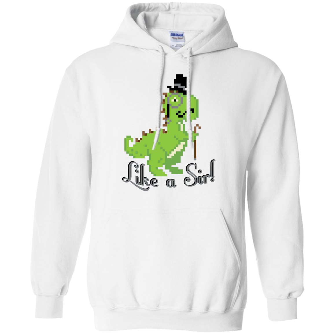 Sweatshirts White / S LikeASir T-Rex Pullover Hoodie