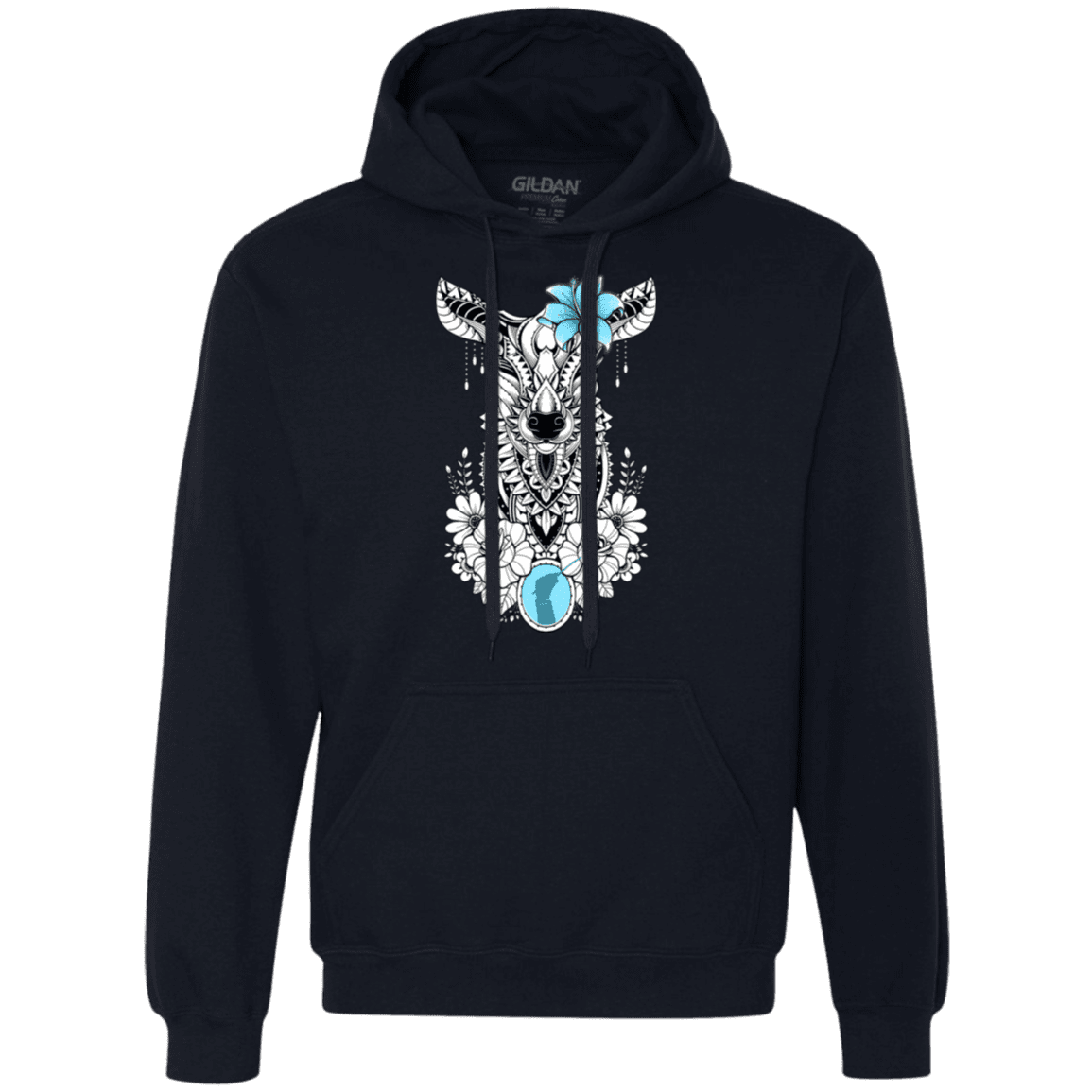Sweatshirts Navy / S Lily Premium Fleece Hoodie