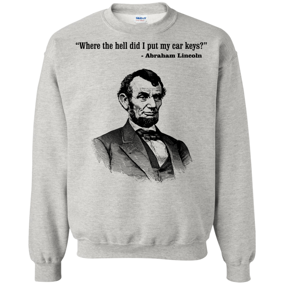 Sweatshirts Ash / Small Lincoln car keys Crewneck Sweatshirt