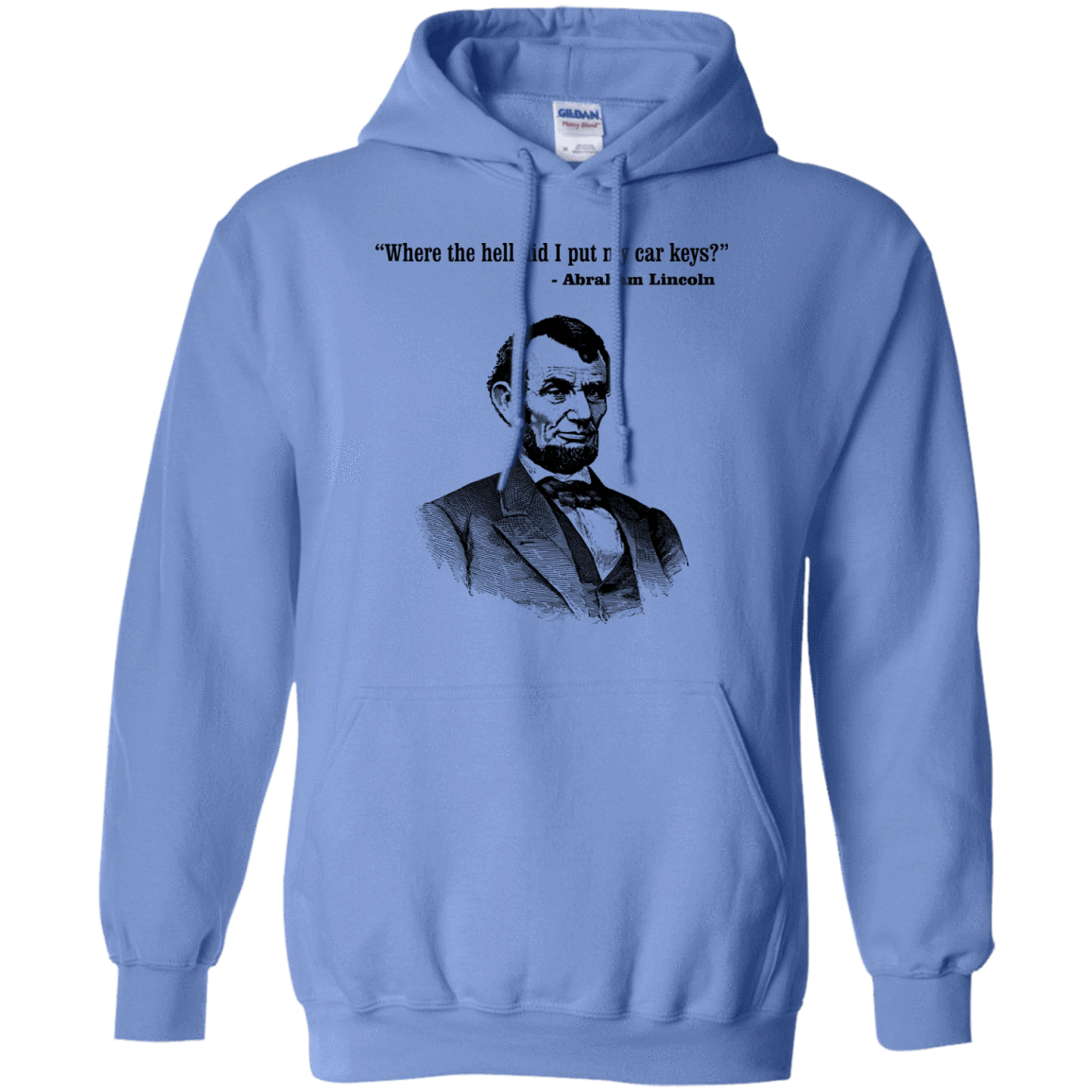 Sweatshirts Carolina Blue / Small Lincoln car keys Pullover Hoodie