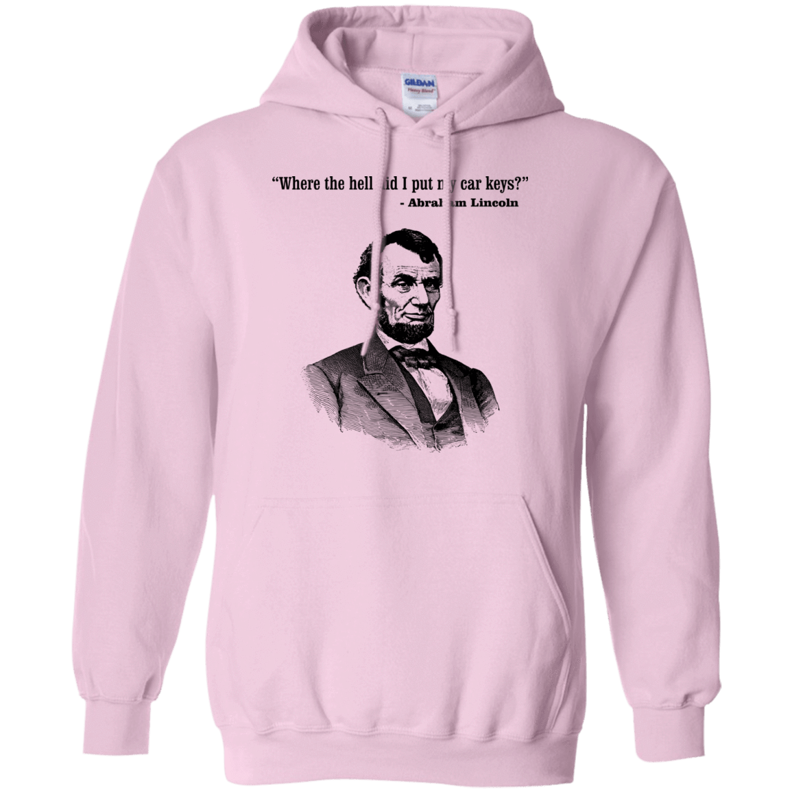 Sweatshirts Light Pink / Small Lincoln car keys Pullover Hoodie