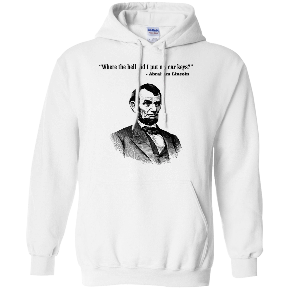 Sweatshirts White / Small Lincoln car keys Pullover Hoodie