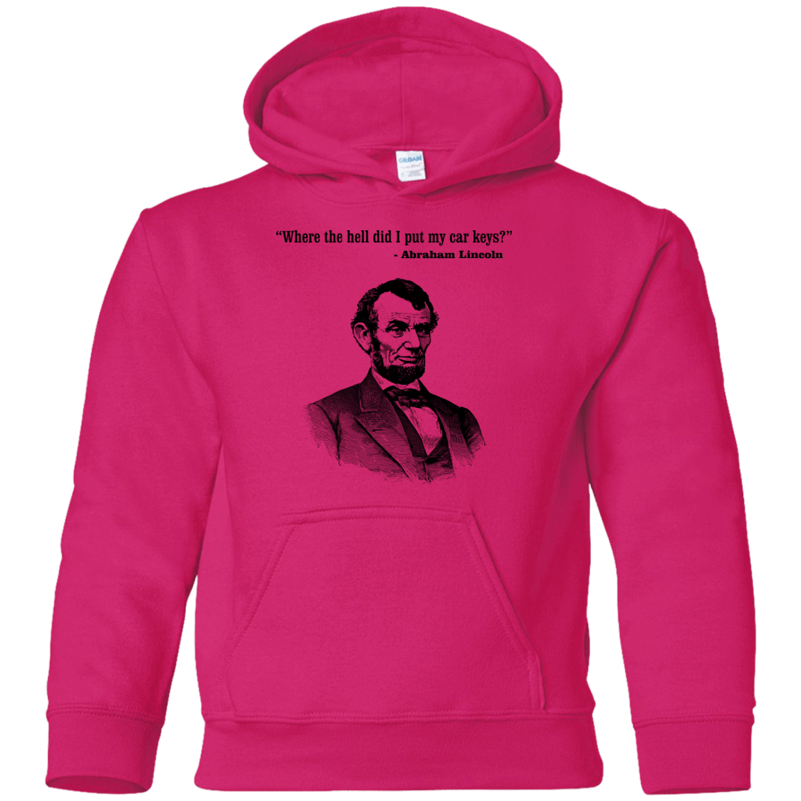 Sweatshirts Heliconia / YS Lincoln car keys Youth Hoodie